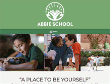 Tablet Screenshot of abbieschool.org